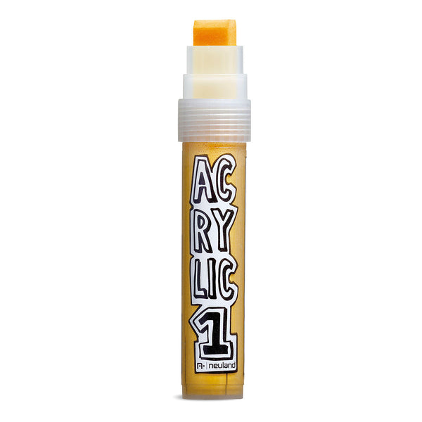 AcrylicOne BIG, wedge nib 8-15 mm, 554 gold